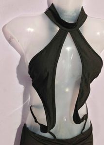 Black Halter dress