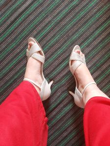 Branded Cross Straps Low Heels - Fixed Price