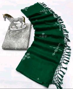 Elegant Green Saree