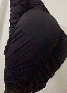 Black Bodycon Mini Dress