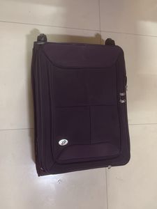 Purple Rolling Suitcase