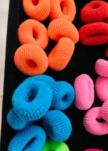 Colorful Hair Tie Set of 36 pcs in 6 colours