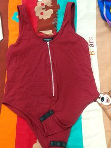 Maroon Bodysuit ♥️