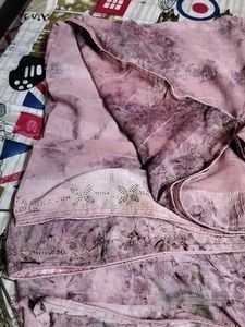 Pink Saree