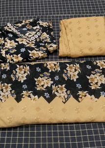 Floral Print Kurta Set