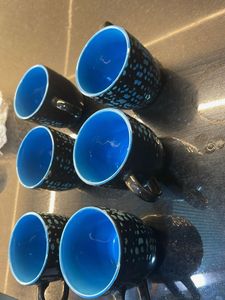 Set of 6  Cups- Brand New