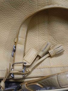 Coach Yellow Handbag