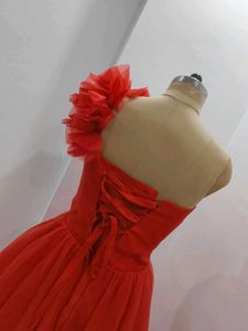 Stunning Red Ethnic Gown