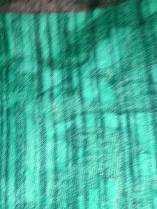 Elegant Green Polka Dot Saree