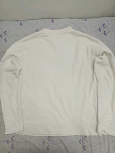 Simple White Sweatshirt