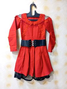 Teenage Girl One Piece Frock