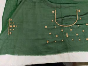 New Fancy Saree With Blouse Unused