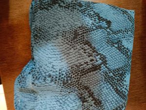 Snakeskin Print Dress