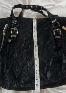 Michael Kors Black Leather Tote