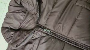 Stylish Puffer Brown Jacket