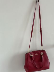 Coach Red Handbag