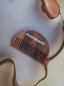 💥 Mamaearth Wooden Comb Brand Mix Print New Unuse