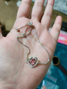 Giva Valentine Heart Bracelet wAdjustable Chain
