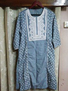 Grey Kurta
