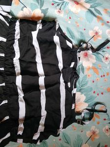 Striped Tiered Dress