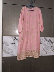 Kashmiri Ari Work ComboSuit With Kurta