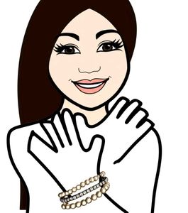 Pearl &amp; Rhinestone Bangle Bracelet