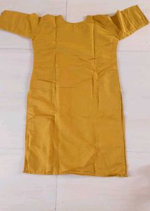 Elegant Mustard Kurta Set💛