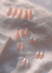 3D Crystal Diamond Nails Tips Professional Design