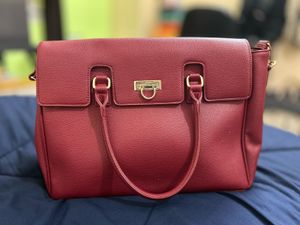 Miraggio Burgundy Handbag