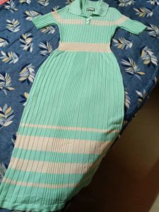 MINT GREEN KNIT DRESS