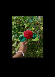 Handmade Crochet Rose