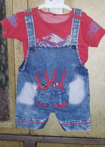 Unisex Denim Dungaree