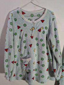 Cute Patterned Pajama Set