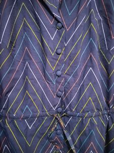 Patterned Casual Dress