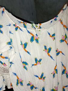 Beautiful Printed Soft  Crop Top