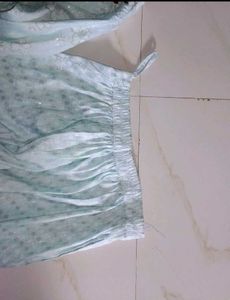 Floral 2 Piece Mirrorwork Kurti