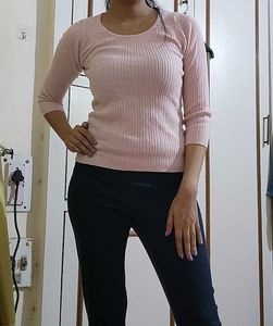 Bossini Pastel Pink Skivi Sweater Top