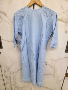 Elegant Blue Embroidered Kurta