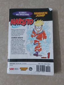 Naruto Volume 1 Manga