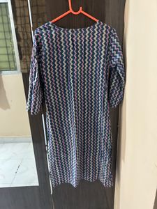 Patterned Cotton Kurti