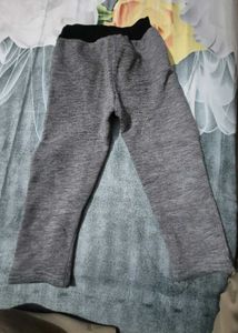 Gray Joggers With Full Sleeves Tshirt