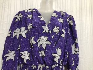Yessica Blue Printed Dress