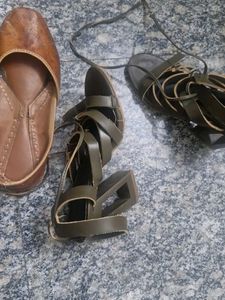 combo of two footwear