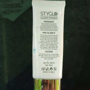 STYGLO|Clear Primer|Of 30ml