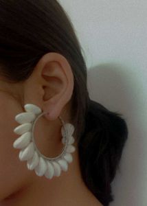 Shell Hoop Earrings