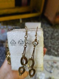 Earrings Combo Set With Hair Clip