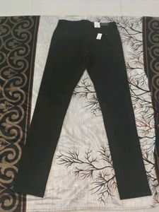 Slim Fit Black Trousers