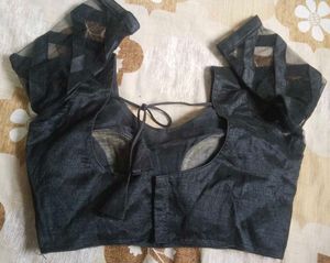 Elegant Black Saree Blouse