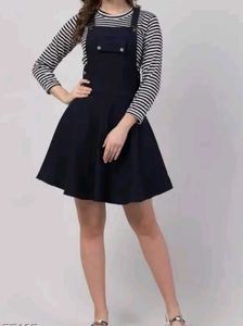 Navy Blue Dungaree