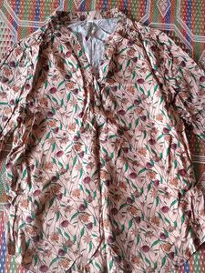 Floral Print Blouse